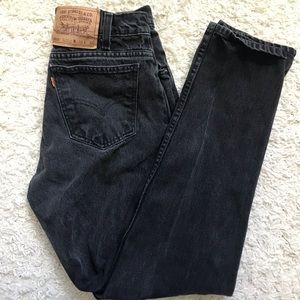 Vintage Black Levi Jeans
